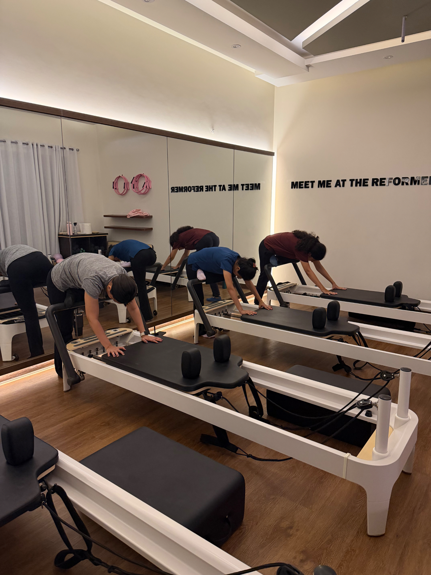 Group reformer class at Reform by RJ